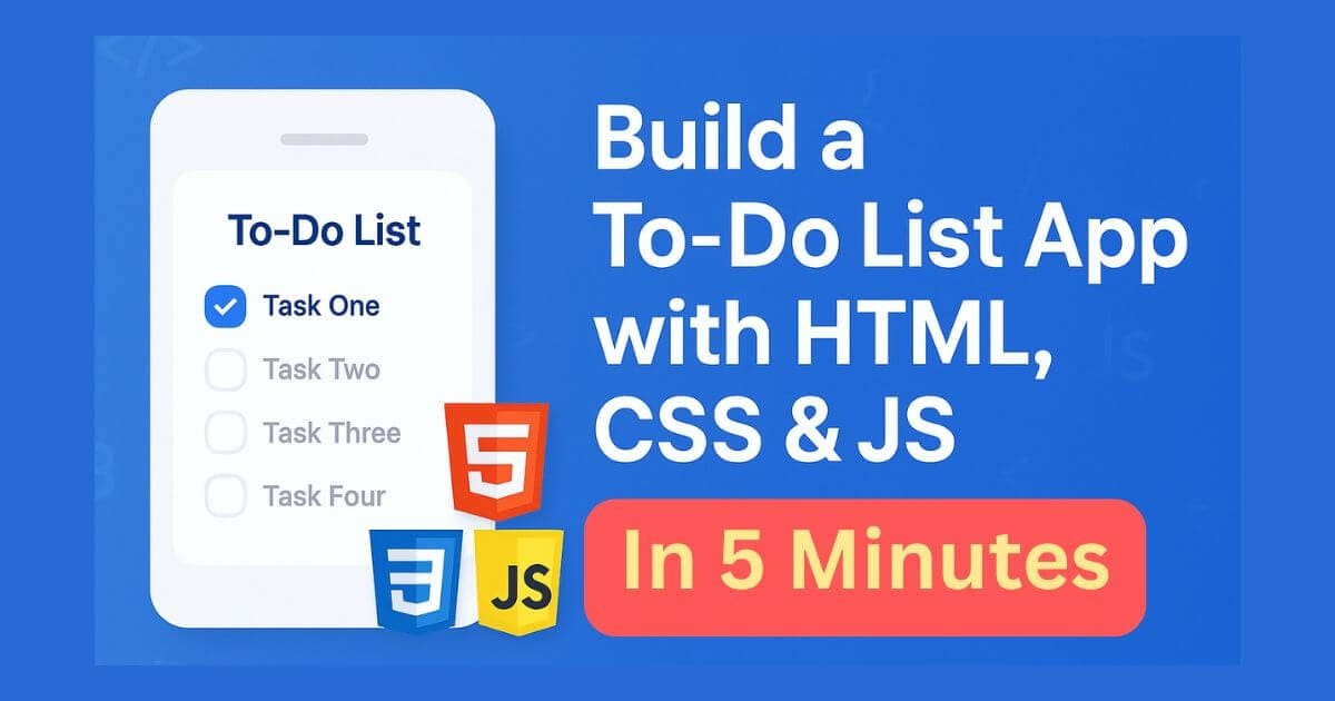 Copy-paste ready To-Do List app code for Indian IT students with 20-minute completion time and mobile preview.