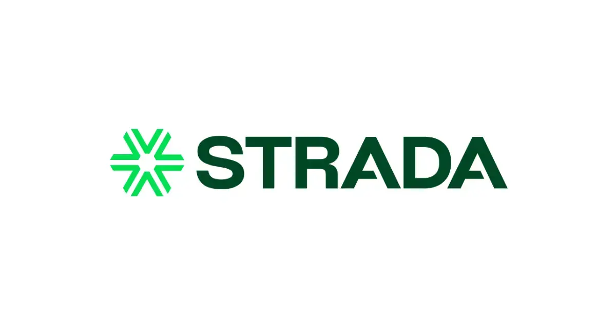 Strada company logo for job hiring in India