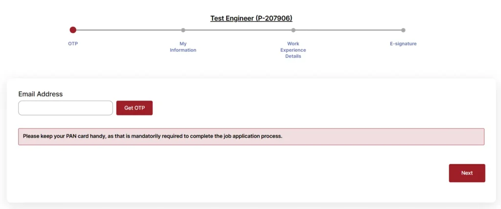 idfc first bank associate test engineer hiring chennai 1