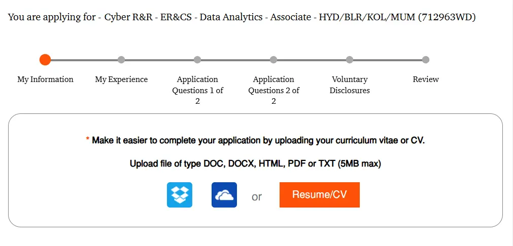 pwc data analytics associate apply steps