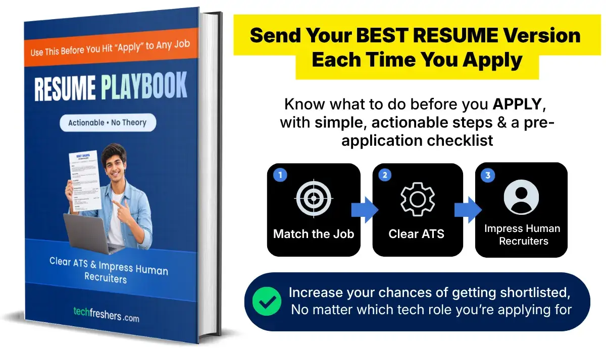 Resume playbook section 1