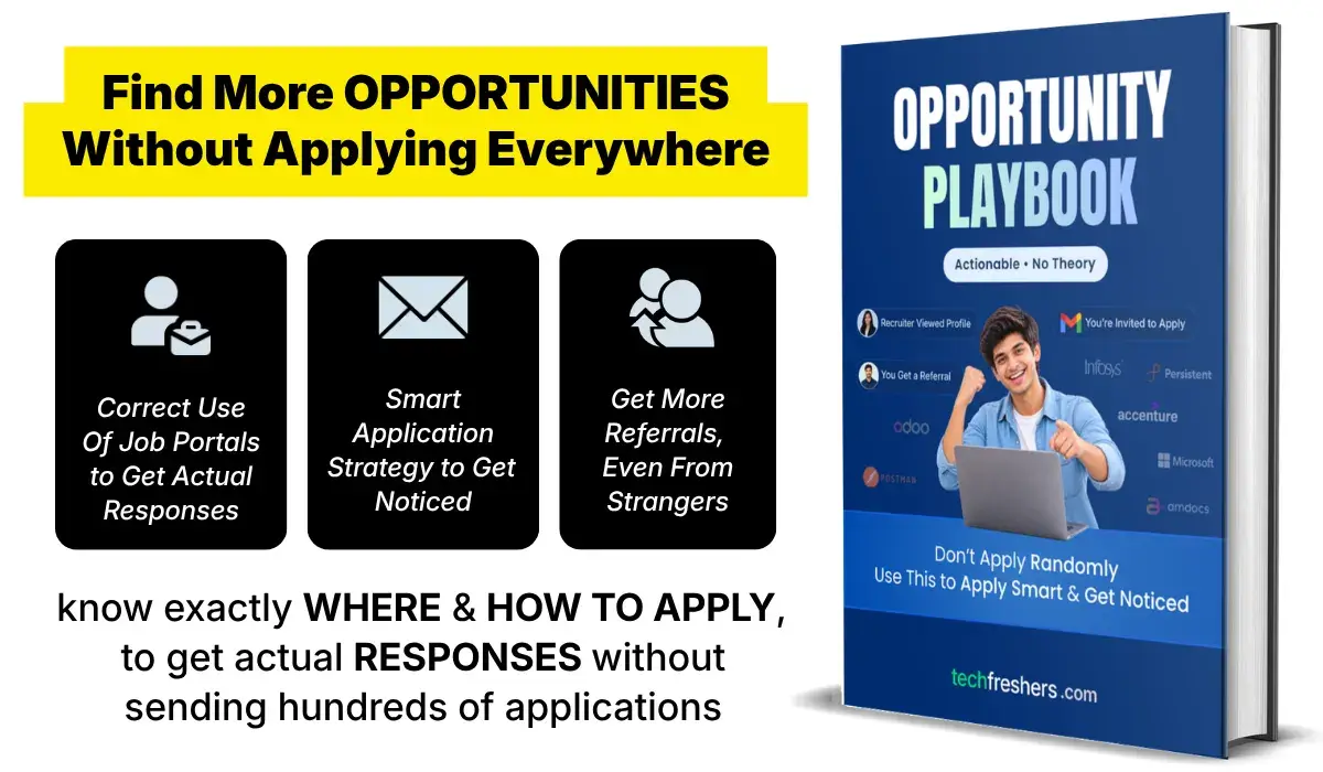 opportunity playbook section